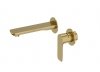 Lavita Bateria umywalkowa podtynkowa Spark Brushed Gold 5900378341253